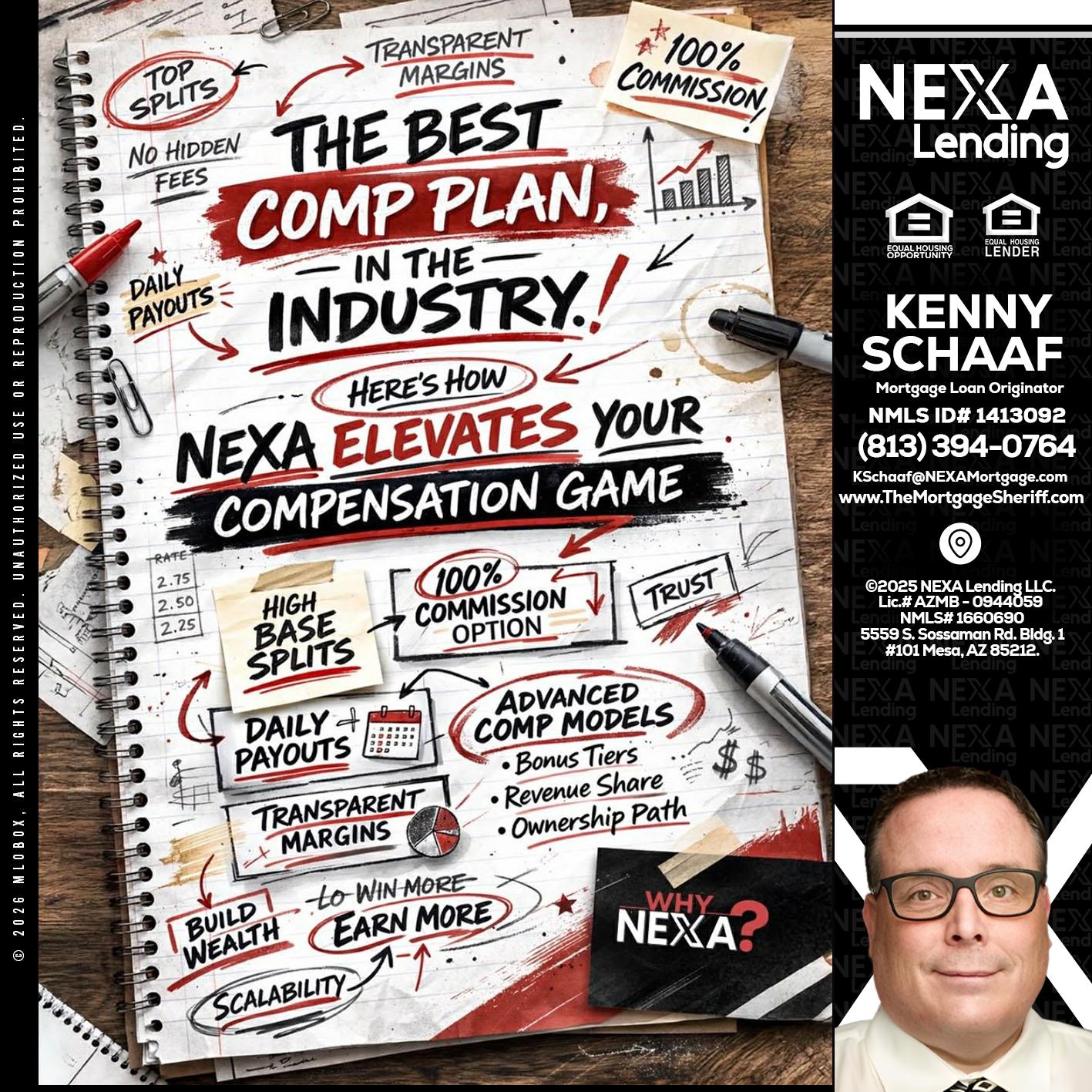 THE BEST COMP - Kenny Schaaf -Loan Officer