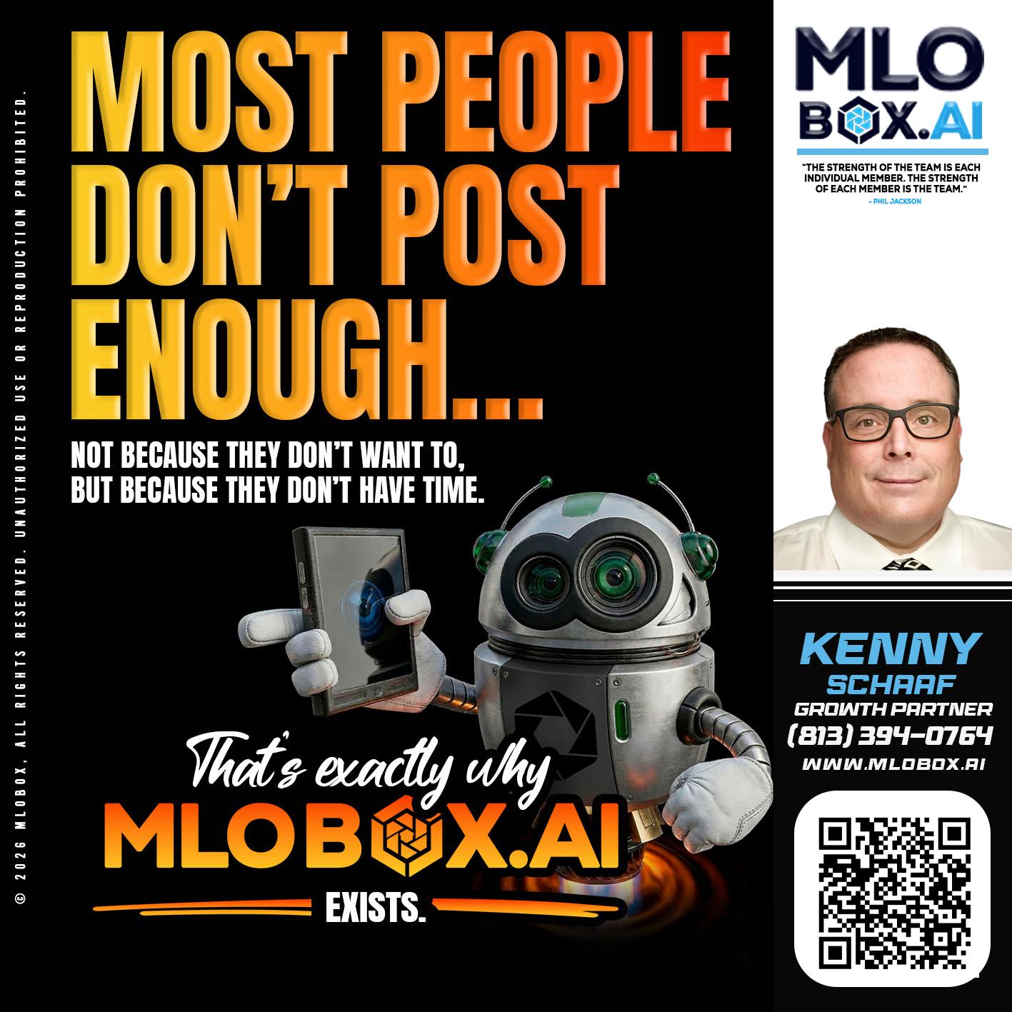 most people - Kenny Schaaf -Loan Officer