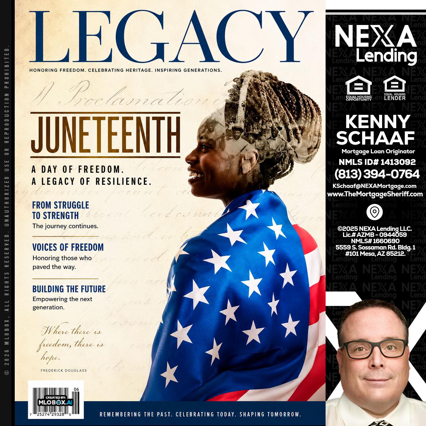 LEGACY - Kenny Schaaf -Loan Officer