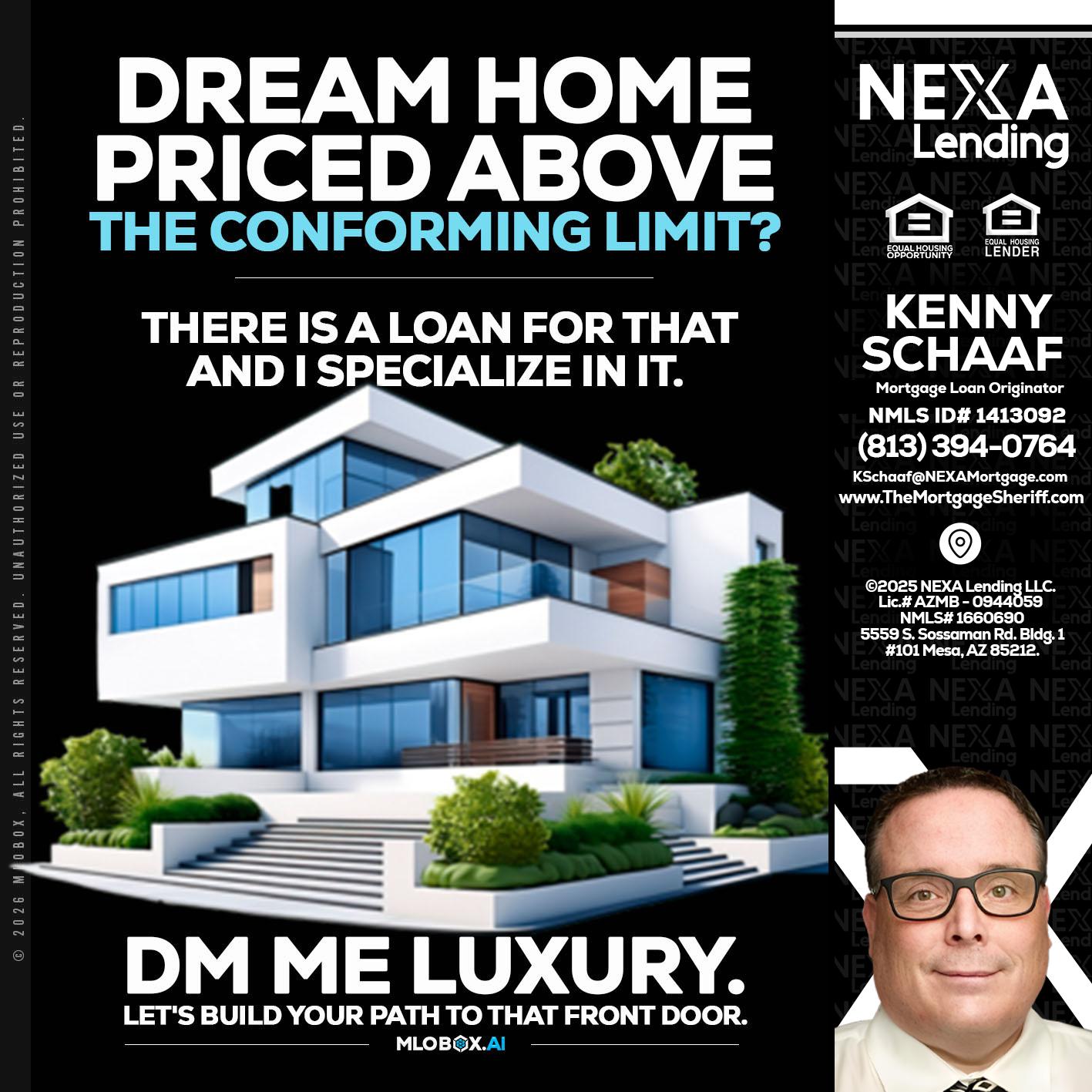 DREAM HOME - Kenny Schaaf -Loan Officer
