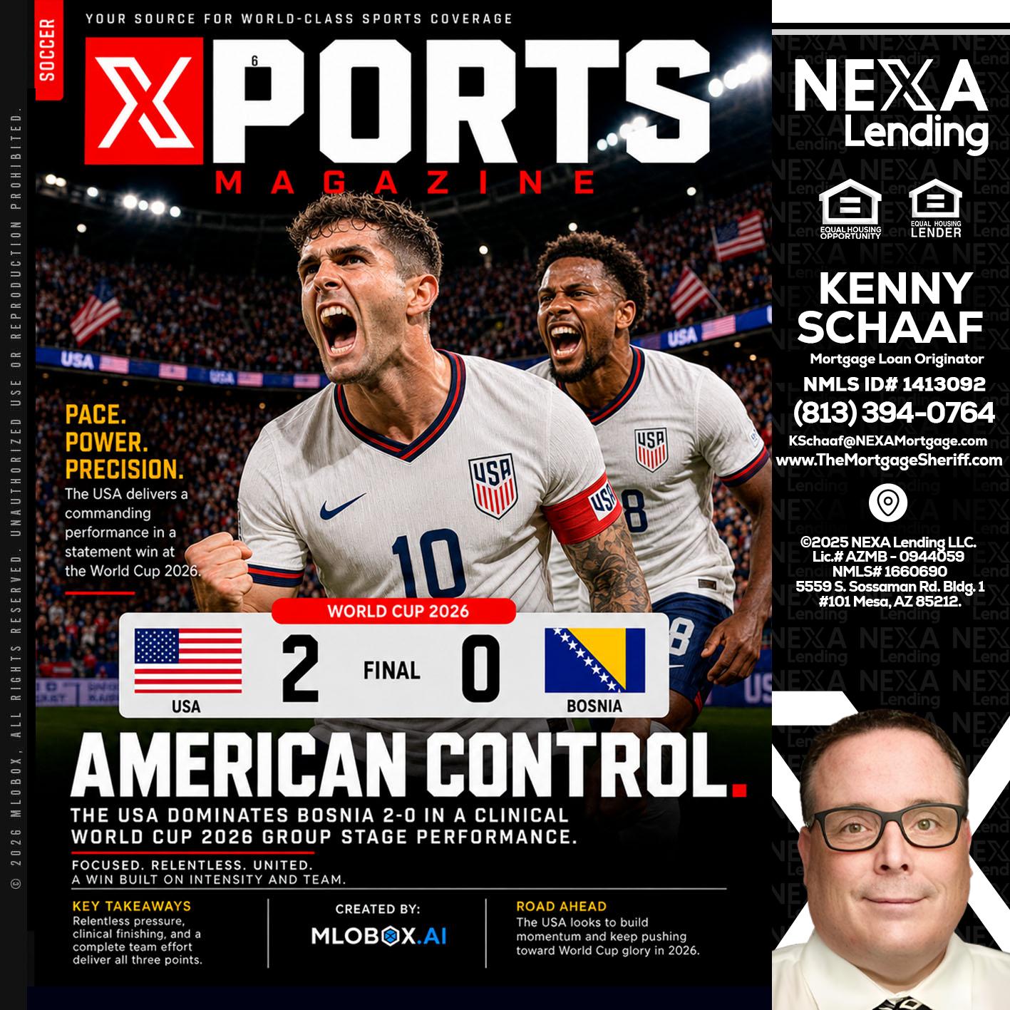 AMERICAN CONTROL - Kenny Schaaf -Loan Officer