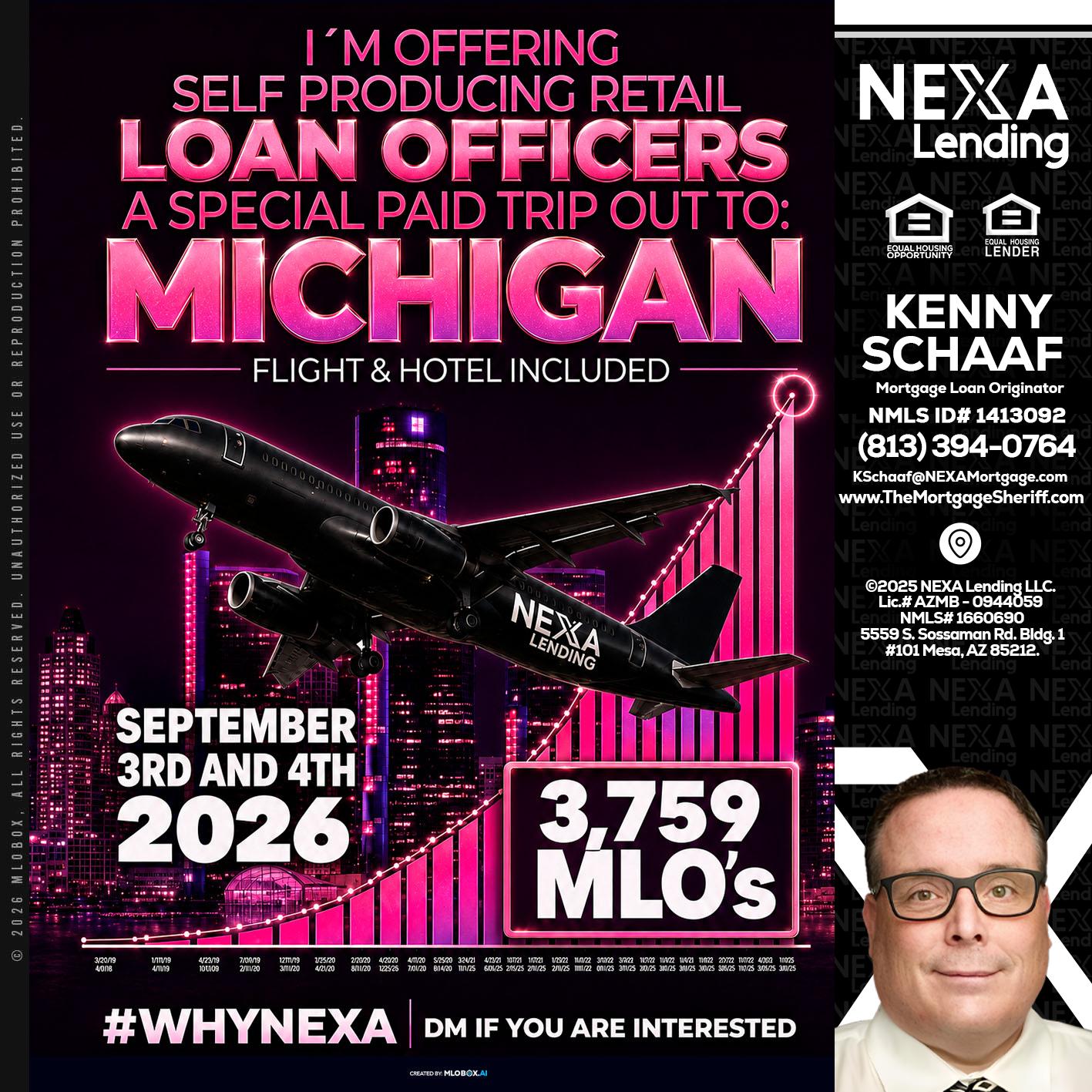 MICHIGAN TRIP - Kenny Schaaf -Loan Officer