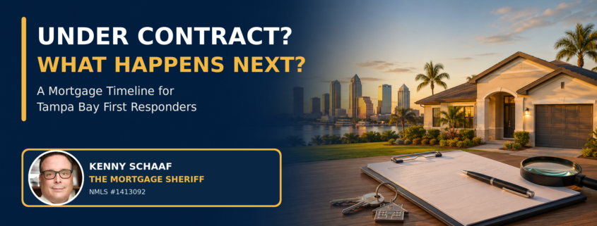 Mortgage timeline from going under contract to closing for Tampa Bay first responders